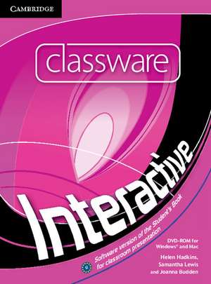 Interactive Level 4 Classware DVD-ROM de Helen Hadkins