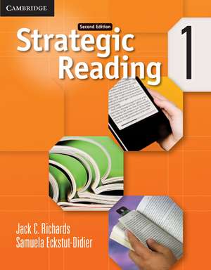 Strategic Reading Level 1 Student's Book de Jack C. Richards