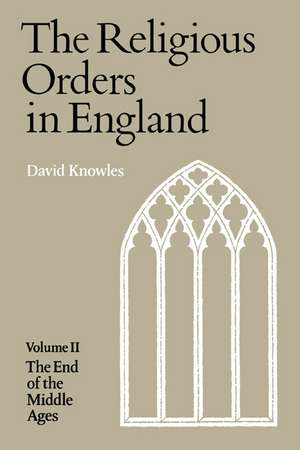 Religious Orders Vol 2 de David Knowles