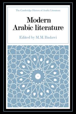 Modern Arabic Literature de M. M. Badawi