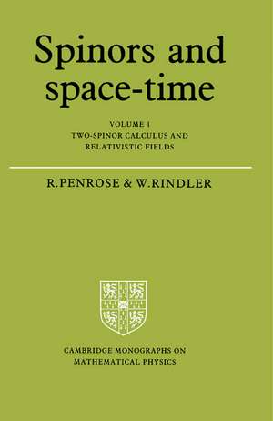 Spinors and Space-Time de Roger Penrose