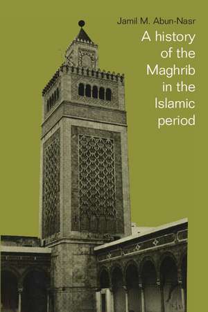 A History of the Maghrib in the Islamic Period de Jamil M. Abun-Nasr