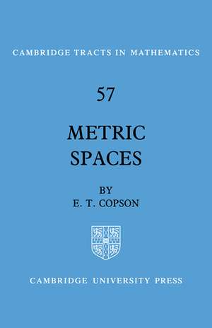 Metric Spaces de E. T. Copson