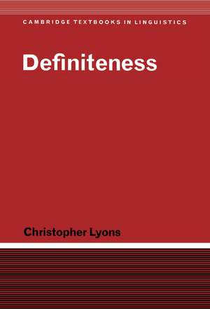 Definiteness de Christopher Lyons