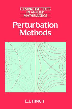 Perturbation Methods de E. J. Hinch