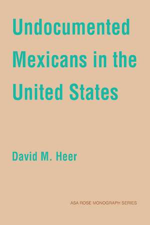 Undocumented Mexicans in the USA de David M. Heer