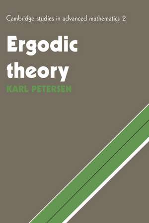 Ergodic Theory de Karl E. Petersen