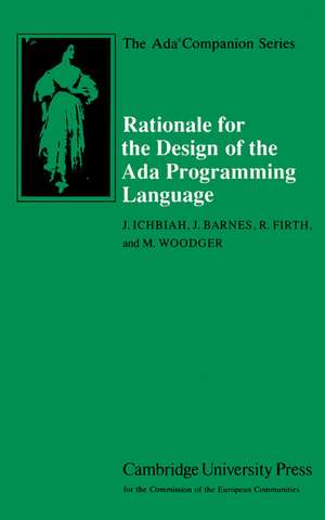 Rationale for the Design of the Ada Programming Language de J. Ichbiah