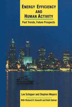 Energy Efficiency and Human Activity: Past Trends, Future Prospects de Lee Schipper