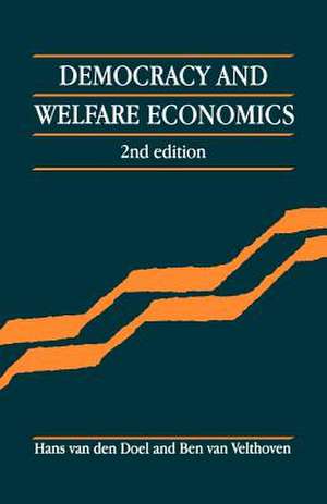 Democracy and Welfare Economics de Hans van den Doel