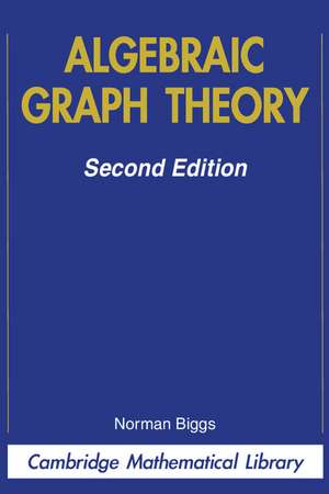 Algebraic Graph Theory de Norman Biggs