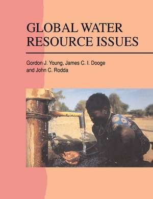 Global Water Resource Issues de Gordon J. Young