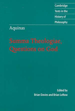 Aquinas: Summa Theologiae, Questions on God de Brian Leftow