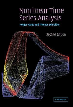 Nonlinear Time Series Analysis de Holger Kantz