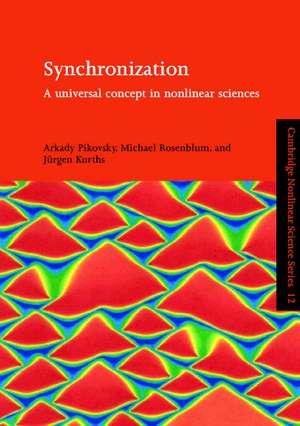 Synchronization: A Universal Concept in Nonlinear Sciences de Arkady Pikovsky