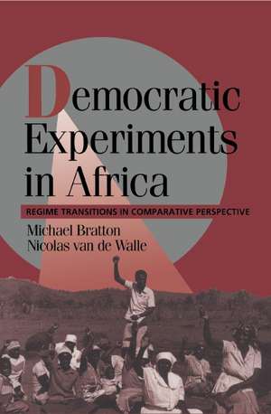 Democratic Experiments in Africa: Regime Transitions in Comparative Perspective de Michael Bratton