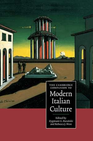 The Cambridge Companion to Modern Italian Culture de Zygmunt G. Baranski