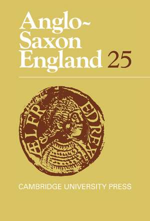 Anglo-Saxon England: Volume 25 de Michael Lapidge