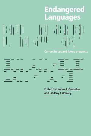 Endangered Languages: Language Loss and Community Response de Lenore A. Grenoble