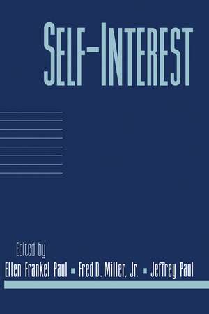 Self-Interest: Volume 14, Part 1 de Ellen Frankel Paul