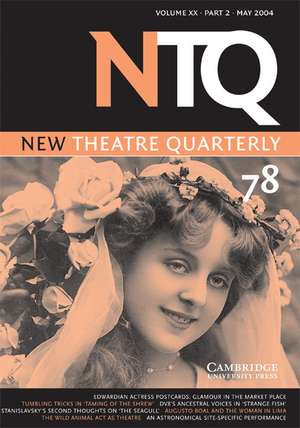 New Theatre Quarterly 78: Volume 20, Part 2 de Simon Trussler