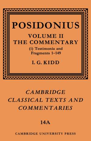 Posidonius de I. G. Kidd
