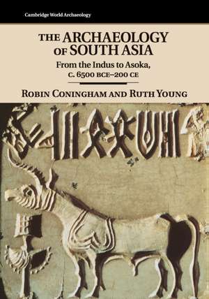 The Archaeology of South Asia: From the Indus to Asoka, c.6500 BCE–200 CE de Robin Coningham