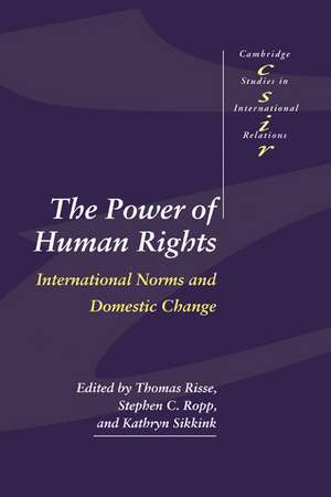 The Power of Human Rights: International Norms and Domestic Change de Thomas Risse