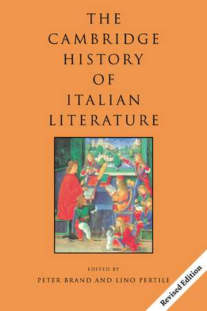 The Cambridge History of Italian Literature de Peter Brand