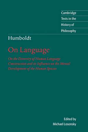 Humboldt de Wilhelm Von Humboldt