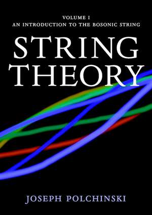 String Theory: Volume 1, An Introduction to the Bosonic String de Joseph Polchinski