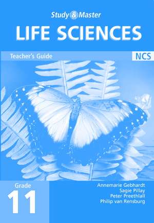 Study and Master Life Sciences Grade 11 Teacher's Book de Annemarie Gebhardt