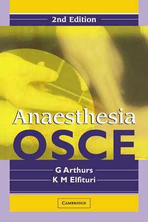 Anaesthesia OSCE de G. Arthurs