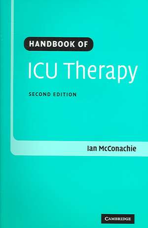 HANDBK OF ICU THERAPY 2/E