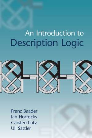 An Introduction to Description Logic de Franz Baader