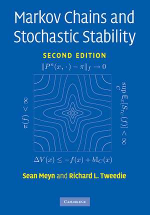 Markov Chains and Stochastic Stability de Sean Meyn