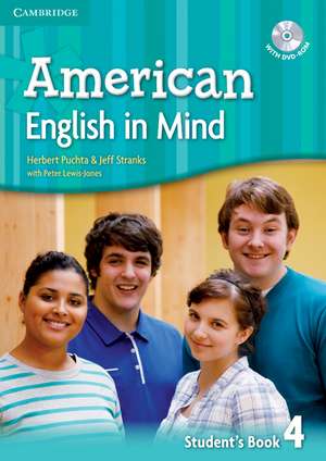 American English in Mind Level 4 Student's Book with DVD-ROM de Herbert Puchta