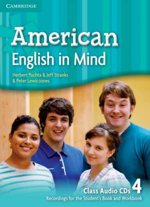 American English in Mind Level 4 Class Audio CDs (4) de Herbert Puchta