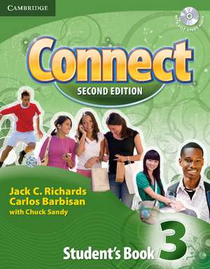 Connect 3 Student's Book with Self-study Audio CD de Jack C. Richards