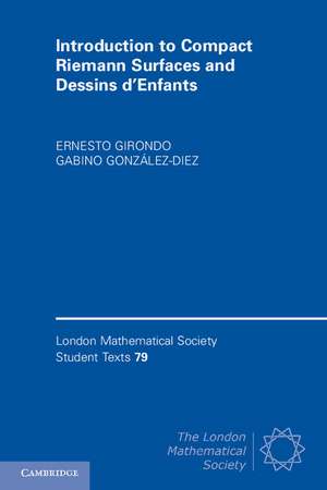 Introduction to Compact Riemann Surfaces and Dessins d’Enfants de Ernesto Girondo