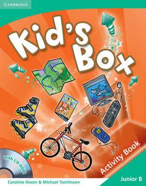 Kid's Box Junior B Activity Book with CD-ROM Greek Edition de Caroline Nixon