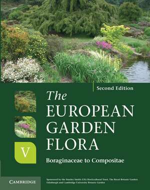 The European Garden Flora 5 Volume Hardback Set: A Manual for the Identification of Plants Cultivated in Europe, Both Out-of-Doors and Under Glass de James Cullen