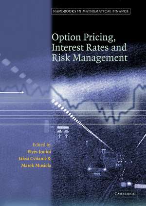 Handbooks in Mathematical Finance: Option Pricing, Interest Rates and Risk Management de E. Jouini