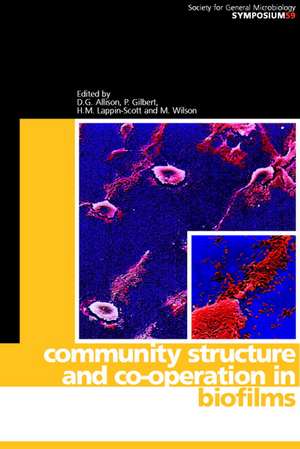 Community Structure and Co-operation in Biofilms de David G. Allison