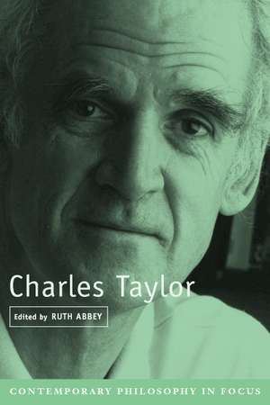 Charles Taylor de Ruth Abbey