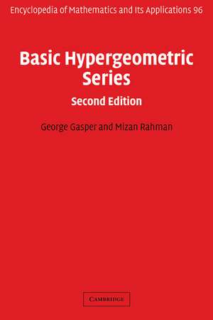 Basic Hypergeometric Series de George Gasper