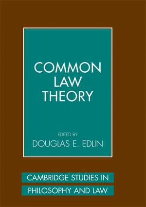 Common Law Theory de Douglas E. Edlin
