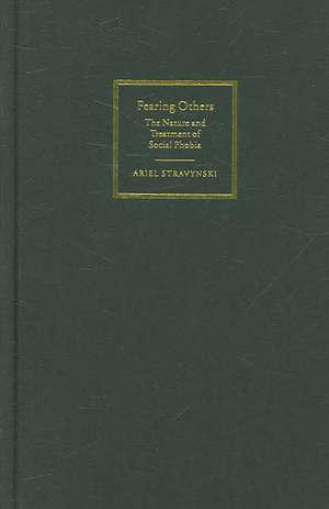 Fearing Others de Ariel Stravynski