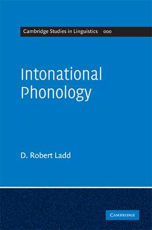 Intonational Phonology de D. Robert Ladd