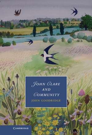 John Clare and Community de John Goodridge